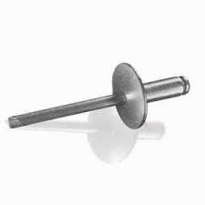 ALUMINUM  STEEL OPEN END LARGE HEAD BLIND RIVET