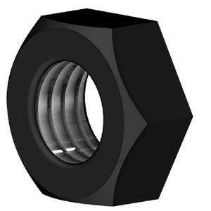 DIN 555 HEXAGON NUT