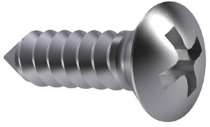 DIN 7983 CROSS RECESSED RAISED COUNTERSUNK HEAD TAPPING