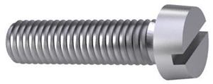 DIN 84 SLOTTED PAN HEAD SCREWS