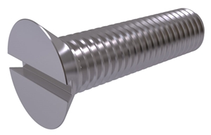 DIN 963 COUNTERSUNK SLOTTED FLAT HEAD SCREWS