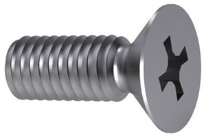 DIN 965 CROSS RECESSED COUNTERSUNK HEAD SCREWS