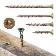 TORX DRIVE DOUBLE FLAT HEAD TIMBER SCREWS